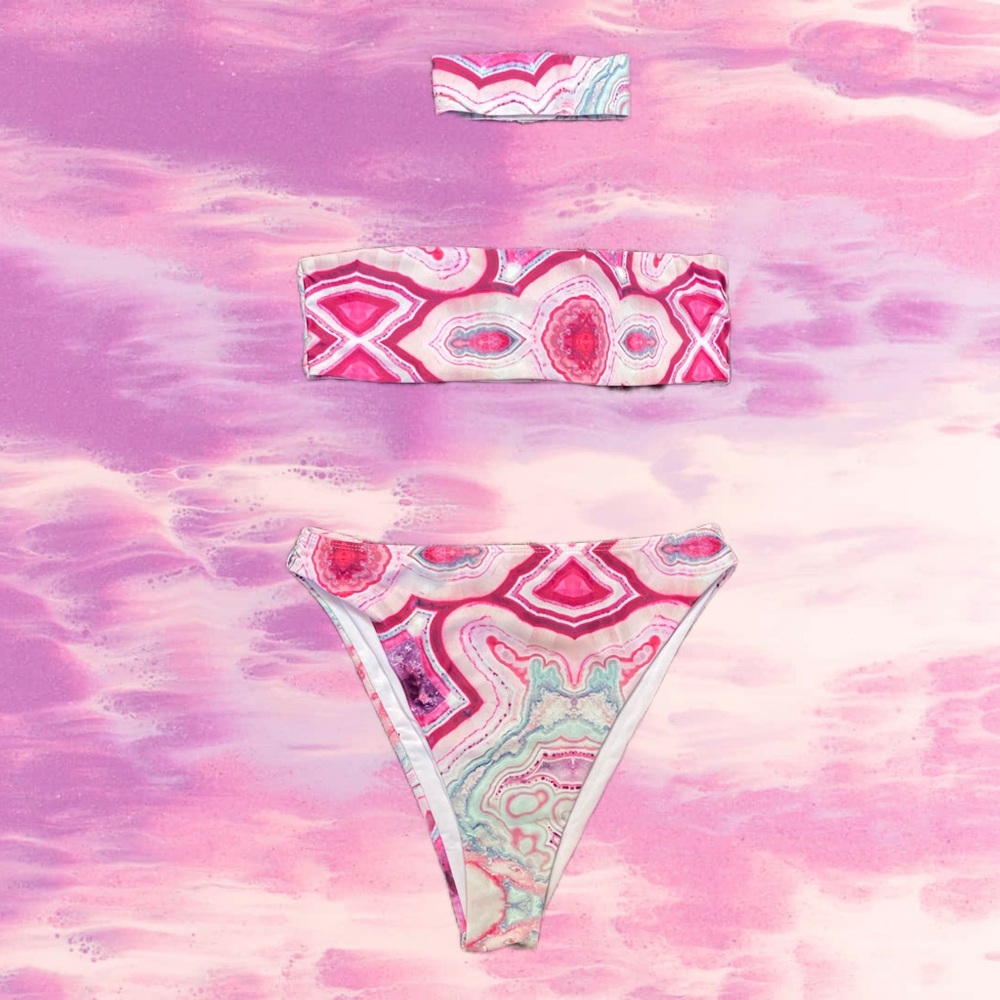 PLT Choker Bikini Set